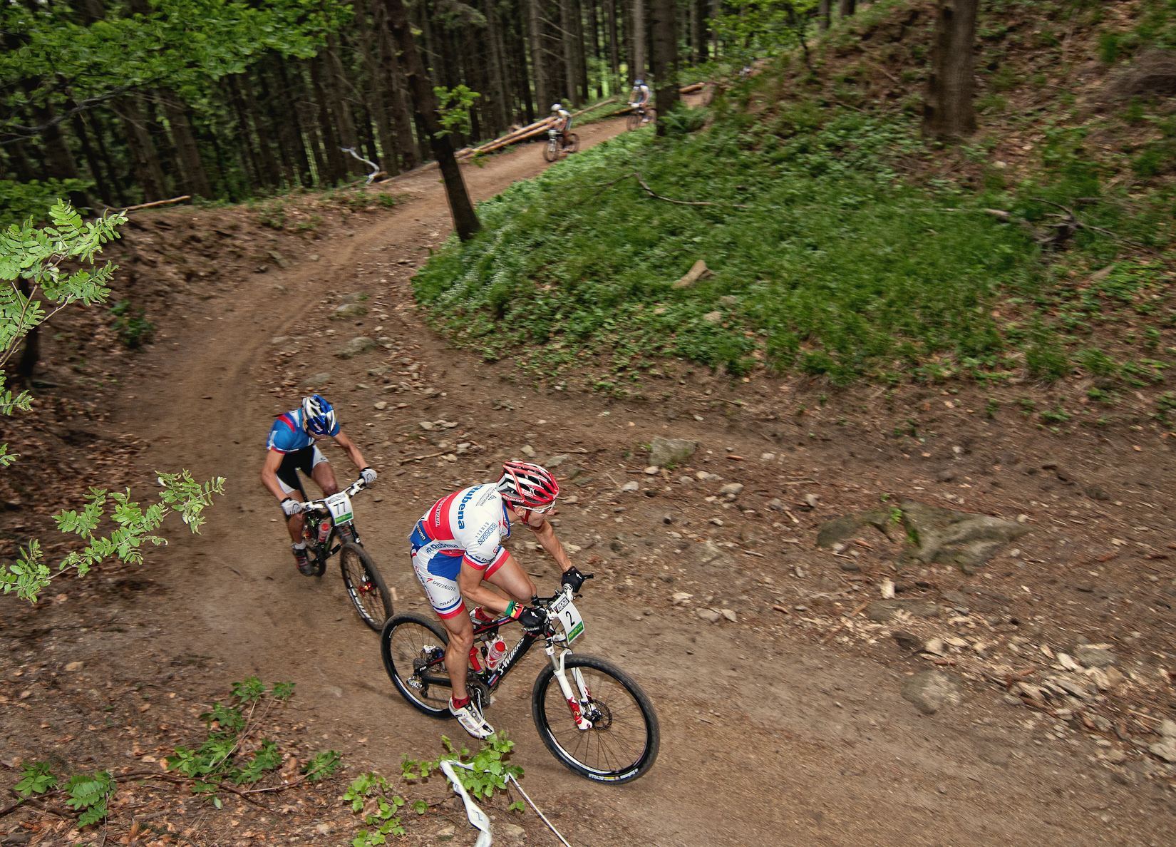 Kulhavý Jaroslav - RUBENA SPECIALIZED - Elita 1. místo / Sagan Peter - DUKLA TRENČÍN MERIDA - Pod23 Nedojel (D.N.F.)